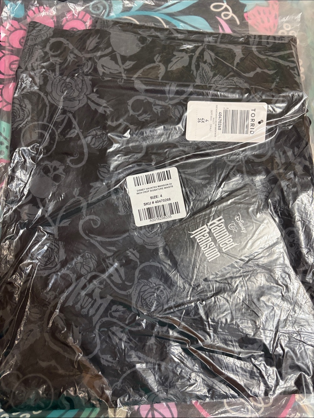 torrid Black Haunted Mansion Leggings